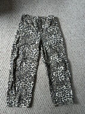 Bohme Leopard Print Barrel Pants